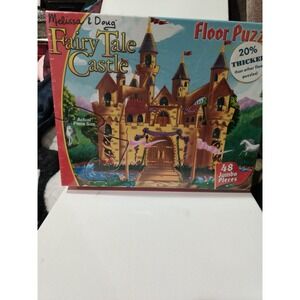 Melissa & Doug Fairy Tale Castle Floor Puzzle 48 Pcs Brand New Sealed Package!